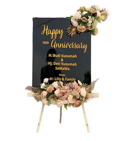 Papan Bunga Akrilik Gandamekar